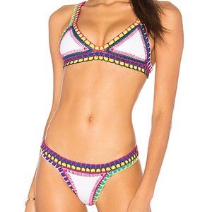 White Crochet Kiini Bikini